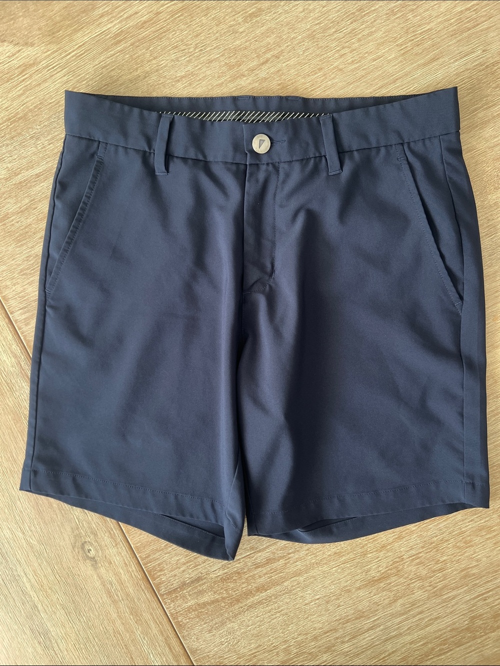 Men's PRIMO navy blue golf shorts 7”/30